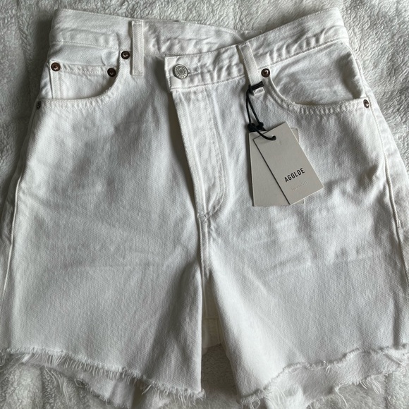 AGOLDE CRISS CROSS SHORTS - Picture 4 of 11